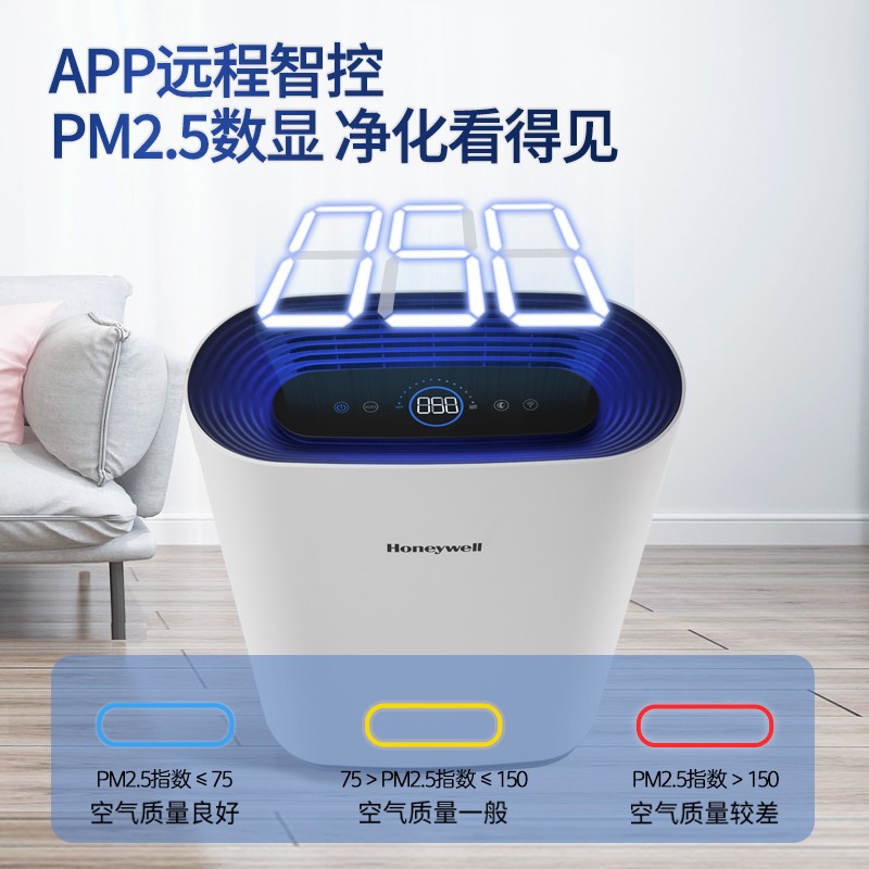霍尼韋爾（Honeywell）KJ310F-P21W空氣凈化器 除甲醛除菌除霾除過敏原 家用辦公_http://bzsa.cn/img/images/C202204/1648861547006.jpg