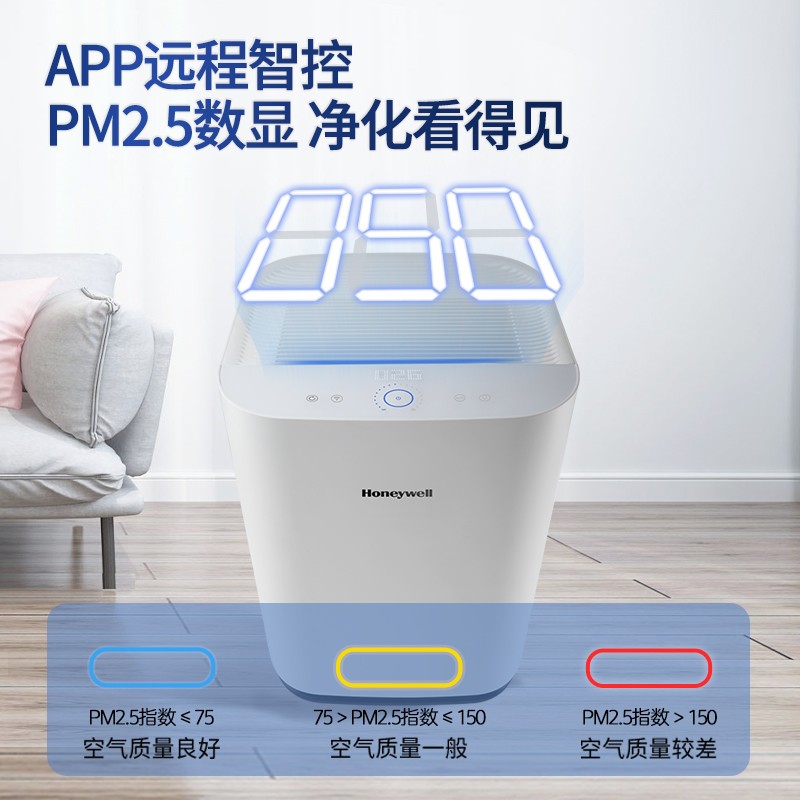 霍尼韋爾（Honeywell）KJ820F-P21D空氣凈化器 室內(nèi)凈化除甲醛除菌 新房辦公室凈化器_http://bzsa.cn/img/images/C202204/1648862396070.jpg
