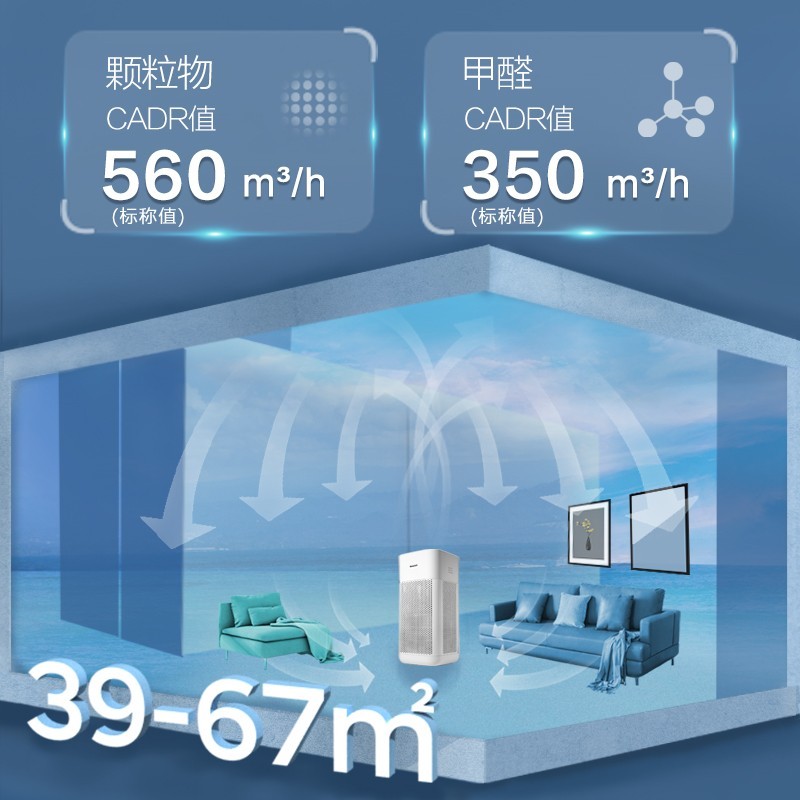霍尼韋爾（Honeywell） KJ560F-P22W空氣凈化器 UV消毒除菌除甲醛除霧霾空氣消毒機(jī)_http://bzsa.cn/img/images/C202204/1648863187164.jpg