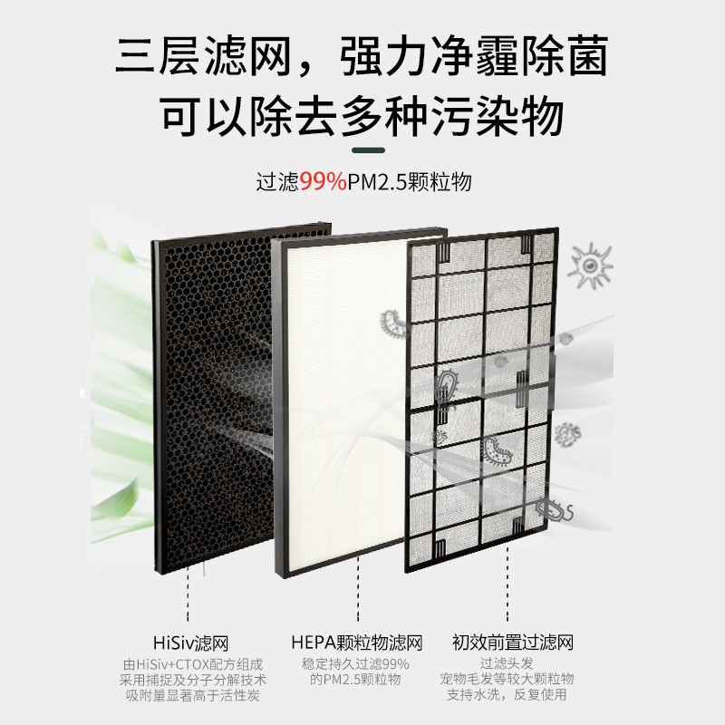 霍尼韋爾（Honeywell） KJ810G93W空氣凈化器 商務辦公除甲醛 大空間除霧霾凈化器遙控款_http://bzsa.cn/img/images/C202204/1648864513146.jpg