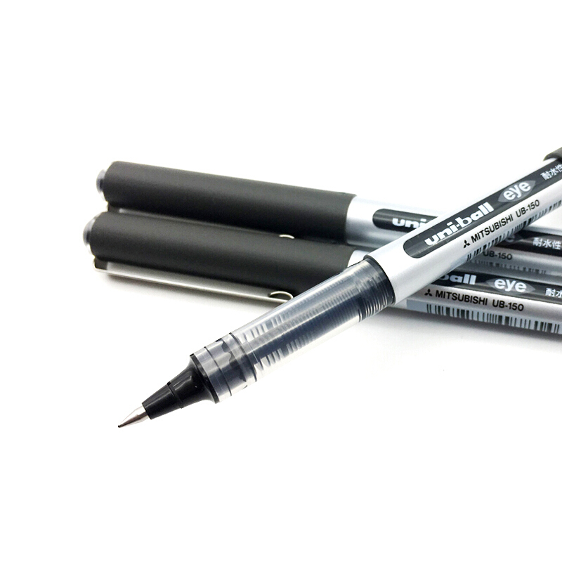 三菱（uni）UB-150（可透視）中性筆 簽字筆0.5mm 單支 (黑色)_http://bzsa.cn/img/sp/100/2be28575-31a6-4589-ad13-83ffe9047c0c.jpg