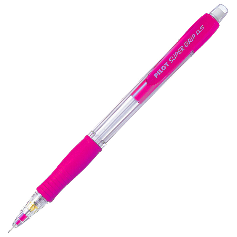 百樂（PILOT） H-185-SL 自動鉛筆 透明筆桿0.5mm（粉紅色）_http://bzsa.cn/img/sp/102/df6a2c0a-8e66-4e8e-82b2-386882dba550.jpg