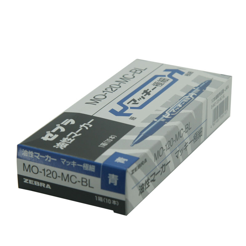 斑馬（ZEBRA） MO-120-MC-BK 小雙頭記號筆 單支裝（藍色）_http://bzsa.cn/img/sp/104/22156681-3b27-45d0-8ddc-67e09698e8e4.jpg