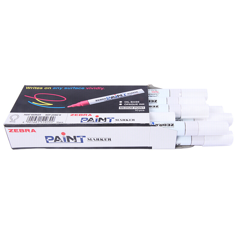 斑馬（ZEBRA） MOP-200M 修補筆|油漆筆|涂鴉筆 2.8mm 1支裝（白色）_http://bzsa.cn/img/sp/106/602a92b9-0e0b-467c-991b-679a1f6c92f9.jpg