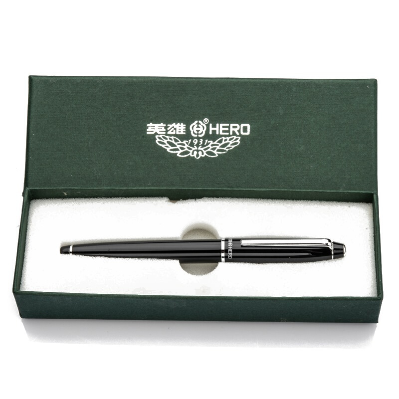 英雄（HERO） 372-2 黑色銥金鋼筆墨水筆暗尖_http://bzsa.cn/img/sp/108/83156d9d-2018-490f-9172-516fc21ce638.jpg
