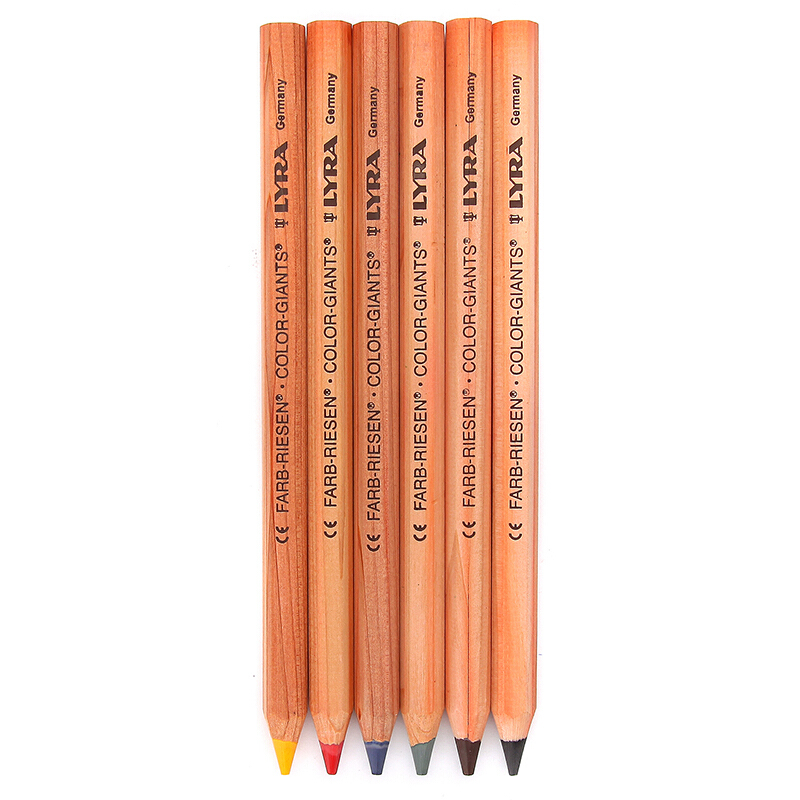 藝雅（LYRA） L3931060 兒童學(xué)生繪畫涂色 原木色彩色鉛筆 6色_http://bzsa.cn/img/sp/110/3d8cdf13-ff8c-403e-84d0-67115c270c07.jpg