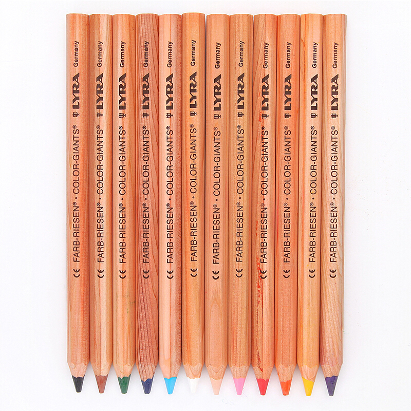 藝雅（LYRA） L3931120 兒童學(xué)生繪畫涂色 原木色彩色鉛筆 12色_http://bzsa.cn/img/sp/110/bcaba894-ca40-4bf1-93f1-69adaf4e16d4.jpg