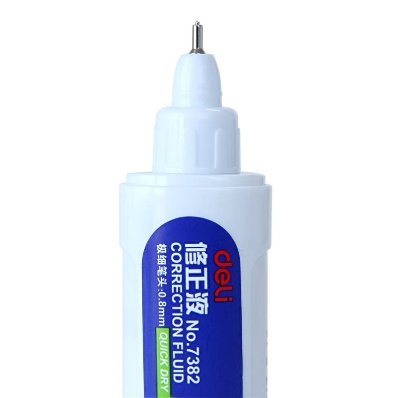 得力（deli） 7382 鋼頭修正液/涂改液 12ml 單瓶裝_http://bzsa.cn/img/sp/113/77f09391-bbeb-4705-9d28-f49391dde2ea.jpg
