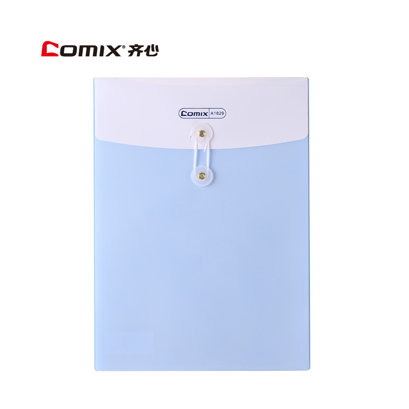 齊心（COMIX） A1829 A4 豎式 雙袋繩扣袋 水果色 顏色隨機(jī)_http://bzsa.cn/img/sp/124/cd5454c0-6ede-47fe-8a28-878af7fc3ce5.jpg