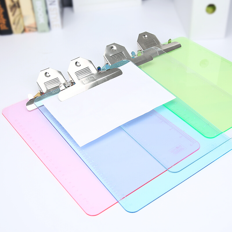 晨光（M&G） ADM94563 A4透明刻度尺記事板夾文件夾 顏色隨機(jī)_http://bzsa.cn/img/sp/127/1914fdda-72c3-42ae-b18e-7cbc10473b98.jpg