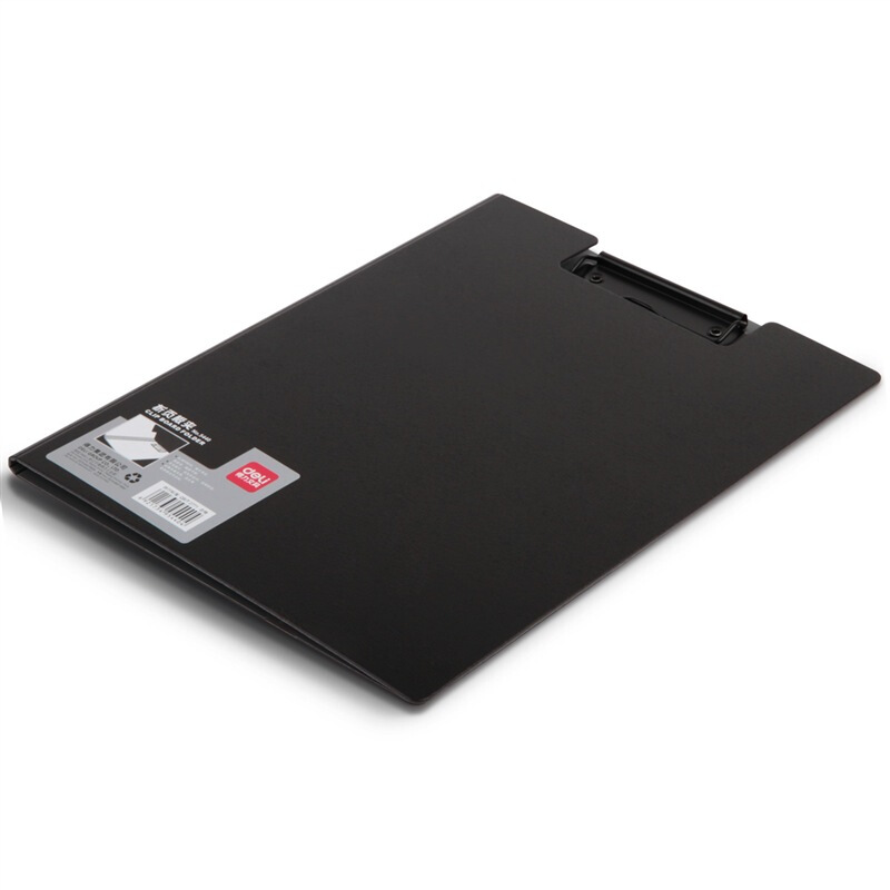 得力（deli） 5440 A4時尚全新工藝高檔加厚PP材質(zhì)折頁板夾