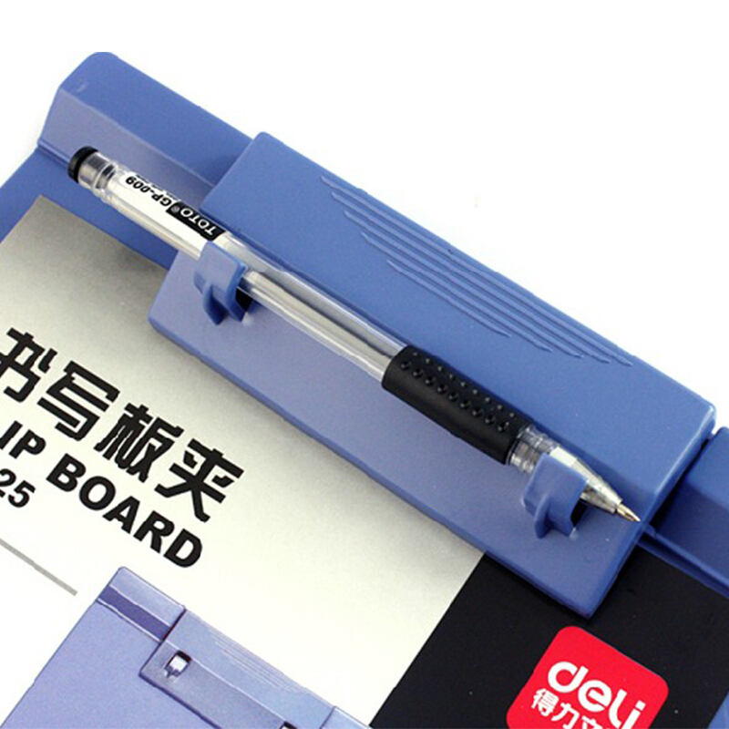 得力（deli） 9253 塑料書寫板夾適用于A4紙 顏色隨機(jī)_http://bzsa.cn/img/sp/127/828fd54c-a3e4-44b5-82c3-4b803244ce95.jpg