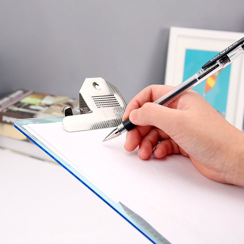 晨光（M&G） ADM94563 A4透明刻度尺記事板夾文件夾 顏色隨機(jī)_http://bzsa.cn/img/sp/127/9b76ed1e-5208-4fc6-be1e-64d27c1e3dda.jpg