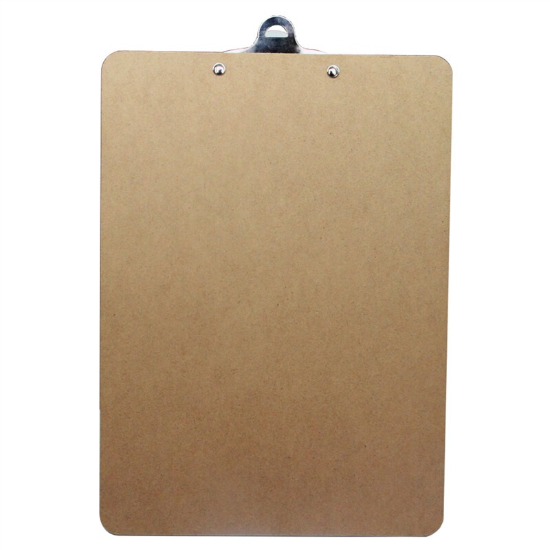 得力（deli） 9227 全新原木質(zhì)感書寫板夾(土棕)