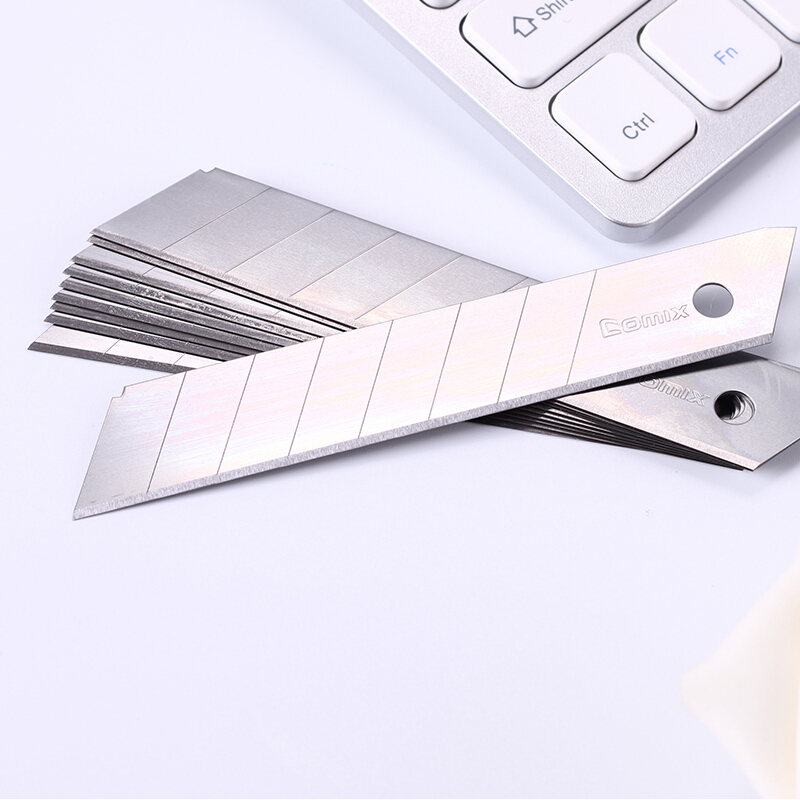 齊心（COMIX） B2851 9mm優(yōu)質(zhì)SK5精鋼美工刀小號(hào)刀片10片裝_http://bzsa.cn/img/sp/142/6494d21f-65a8-4b75-aca9-47837cc72775.jpg