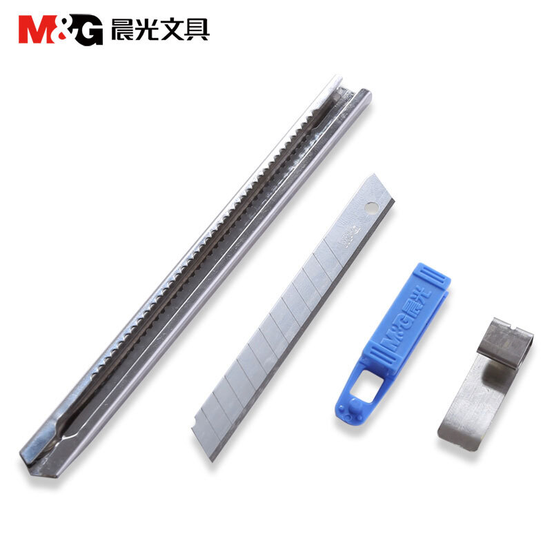 晨光（M&G） ASS91314 金屬美工刀 裁紙刀 壁紙刀 顏色隨機_http://bzsa.cn/img/sp/142/e5dc9ecf-ae58-46b7-81d6-f4b009cdc1da.jpg