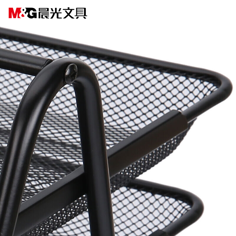 晨光（M&G） ADM94754 三層金屬網(wǎng)格文件盤文件架文件座 黑色_http://bzsa.cn/img/sp/146/f433b764-7894-4ea9-aca8-fb9b1d8a29f1.jpg