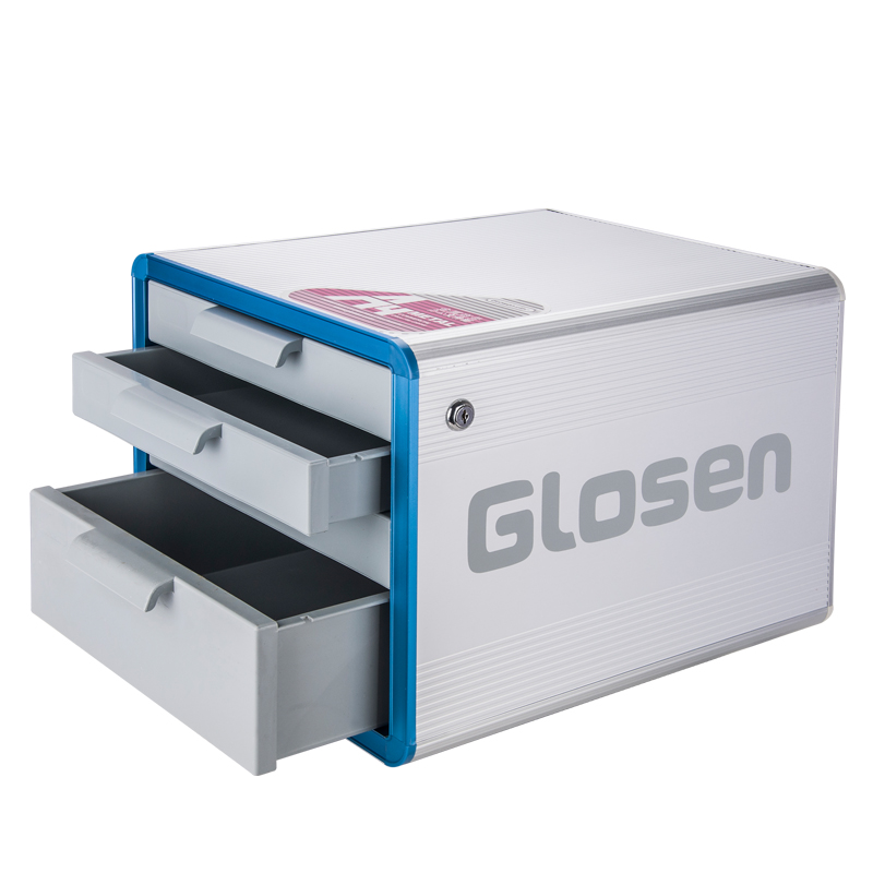 金隆興（Glosen） C6731 鋁合金四層A4桌面文件柜資料柜帶鎖 外置拉手四層 藍(lán)色_http://bzsa.cn/img/sp/147/fbf6de38-366b-460e-9430-ae1fd43951f1.jpg