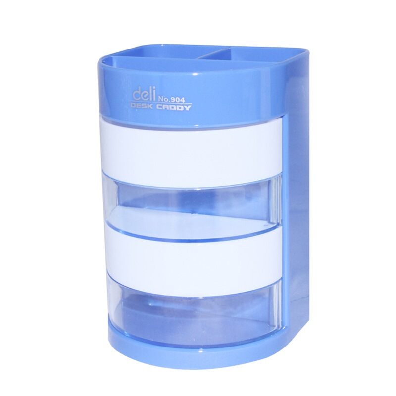 得力（deli） 904 多功能彩色辦公筆筒 顏色隨機(jī)（藍(lán)色）_http://bzsa.cn/img/sp/157/ee68aef4-de2e-493b-b93c-107d1eea7865.jpg