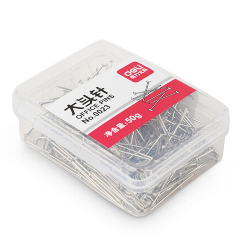 得力（deli） 0023 PP盒裝大頭針 單盒 50g盒 _http://bzsa.cn/img/sp/160/390f15e7-87bf-4e83-941e-869e296320c2.jpg