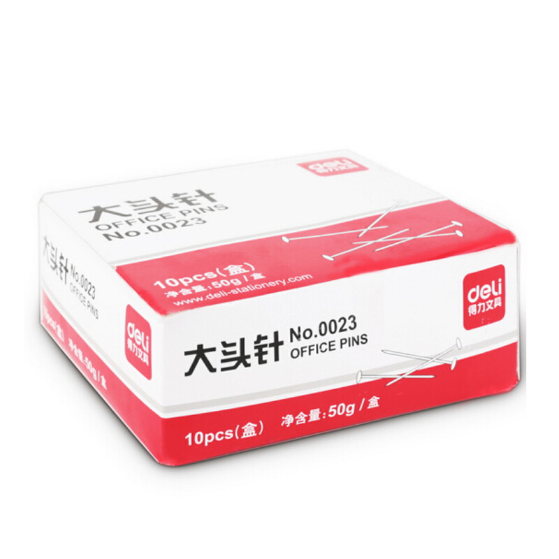 得力（deli） 0023 PP盒裝大頭針 單盒 50g盒 _http://bzsa.cn/img/sp/160/c442be7a-351a-41fa-8698-af836b8d1be7.jpg
