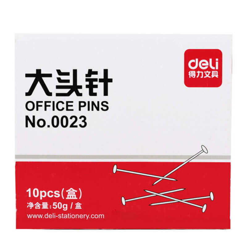 得力（deli） 0023 PP盒裝大頭針 單盒 50g盒 _http://bzsa.cn/img/sp/160/da2a1079-be64-4bb9-b31e-2ff111e9f064.jpg