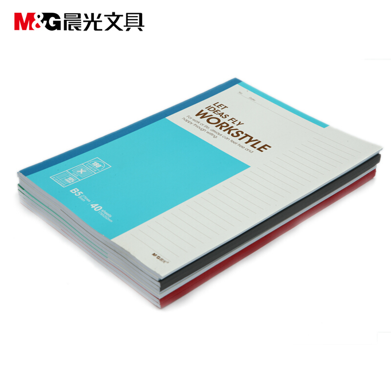 晨光（M&G） APYJP411 辦公無(wú)線裝訂本 軟抄記事本B540頁(yè) 8本裝_http://bzsa.cn/img/sp/161/53fd932c-a795-4f97-bca0-da6f027a2cd1.jpg