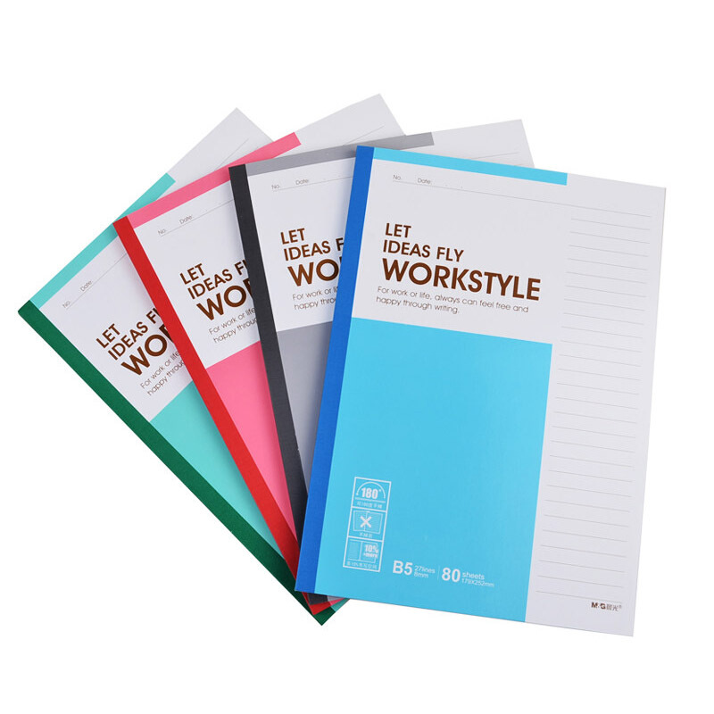 晨光（M&G） APYJT411 辦公無(wú)線裝訂本B5/80頁(yè) 8本裝