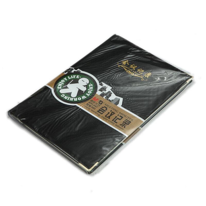 晨光（M&G） APYLJ487 會議記錄皮本 B5/100頁 黑色_http://bzsa.cn/img/sp/163/facd99cf-707b-4fb1-8bae-69b645d1d020.jpg