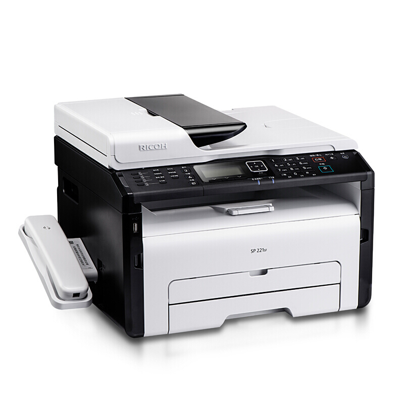 理光（Ricoh） SP221SF 黑白激光一體機(jī) A4幅面（打印/復(fù)印/傳真/掃描）_http://bzsa.cn/img/sp/1717/02f8b1af-d642-4a24-97f9-d8478bb340f5.jpg