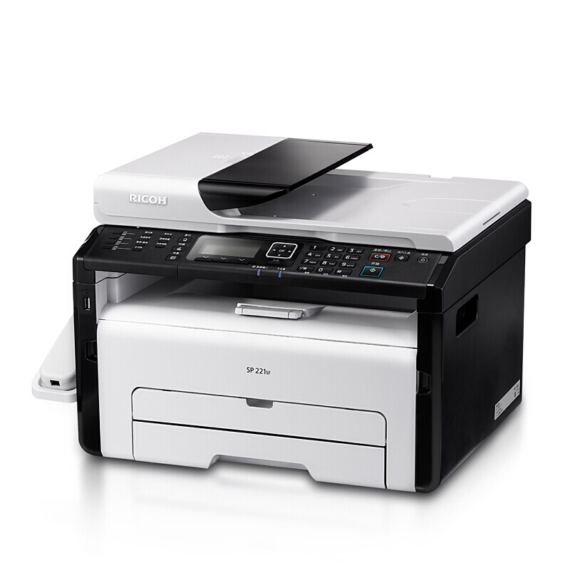 理光（Ricoh） SP221SF 黑白激光一體機(jī) A4幅面（打印/復(fù)印/傳真/掃描）_http://bzsa.cn/img/sp/1717/a3451ebd-74b7-49d3-9abd-6c69d5dd20f3.jpg