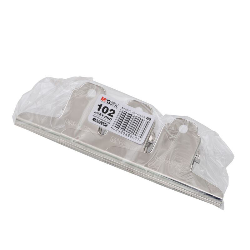 晨光（M&G） ABS92638 2#山形金屬不銹鋼票據(jù)夾 102mm（ABS92638/3只袋 ）_http://bzsa.cn/img/sp/194/1669259d-98d8-4c2a-a76e-aefd88eda65d.jpg