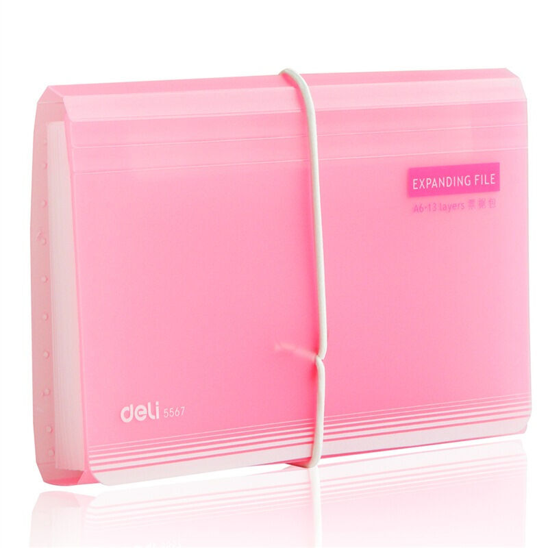 得力（deli） 5567 悅彩迷你票據(jù)包/風(fēng)琴包（粉色）_http://bzsa.cn/img/sp/194/476239d4-7622-44d5-ae4f-cb8e7ca7496a.jpg