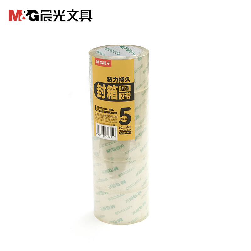 晨光（M&G） AJD97341 超透明封箱膠帶60mm*60y 5卷/筒_http://bzsa.cn/img/sp/204/dc43a556-8d14-4d08-ac7a-94edf97ce296.jpg