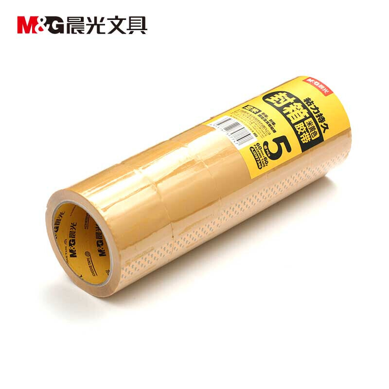 晨光（M&G） AJD97346 米黃色膠帶60mm*60y 5卷/筒_http://bzsa.cn/img/sp/204/f35122bf-3408-436c-99c0-c523d26afc4c.jpg