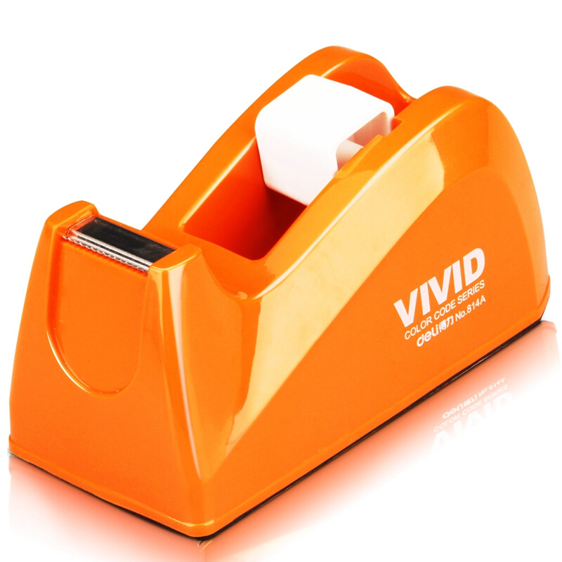 得力（deli） 814 A彩色膠帶座膠帶切割器（白色）_http://bzsa.cn/img/sp/205/95f356da-70bb-445d-bf85-20e1a559550c.jpg