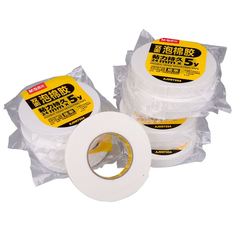 晨光（M&G） AJD97354 雙面泡棉膠帶24mm*5y 1卷裝_http://bzsa.cn/img/sp/208/20a93592-fe49-47e1-a29f-6011cb0daad5.jpg