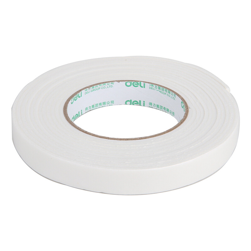 得力（deli） 30411 海綿膠泡棉雙面膠 18mm*5y 1卷裝_http://bzsa.cn/img/sp/208/624de0cc-d12a-4f86-ad31-6c4d10511b49.jpg