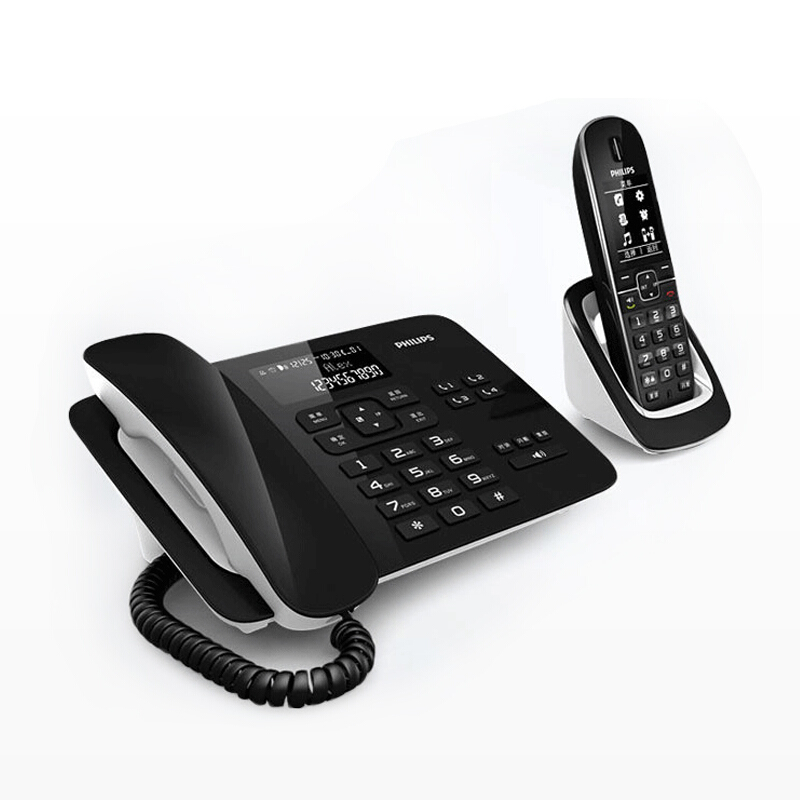 飛利浦（PHILIPS） DCTG492 語音報(bào)號黑名單中文數(shù)字子母機(jī)一拖一家用辦公會議坐固定固話無線電話機(jī)座機(jī)無繩電話機(jī)（黑色）_http://bzsa.cn/img/sp/2147/2218de12-5046-4326-90ca-3c5253de3905.jpg