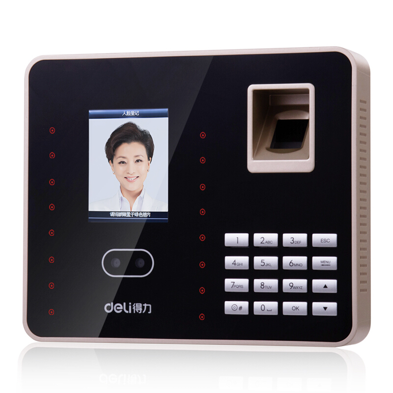 得力（deli） 33155Z 面部指紋混合識(shí)別免軟件考勤機(jī) 人臉識(shí)別+指紋識(shí)別+密碼驗(yàn)證三合一智能打卡機(jī) 支持局域網(wǎng)_http://bzsa.cn/img/sp/232/0ed6364b-dfe8-42b1-a6dd-aa46075e4c5e.jpg