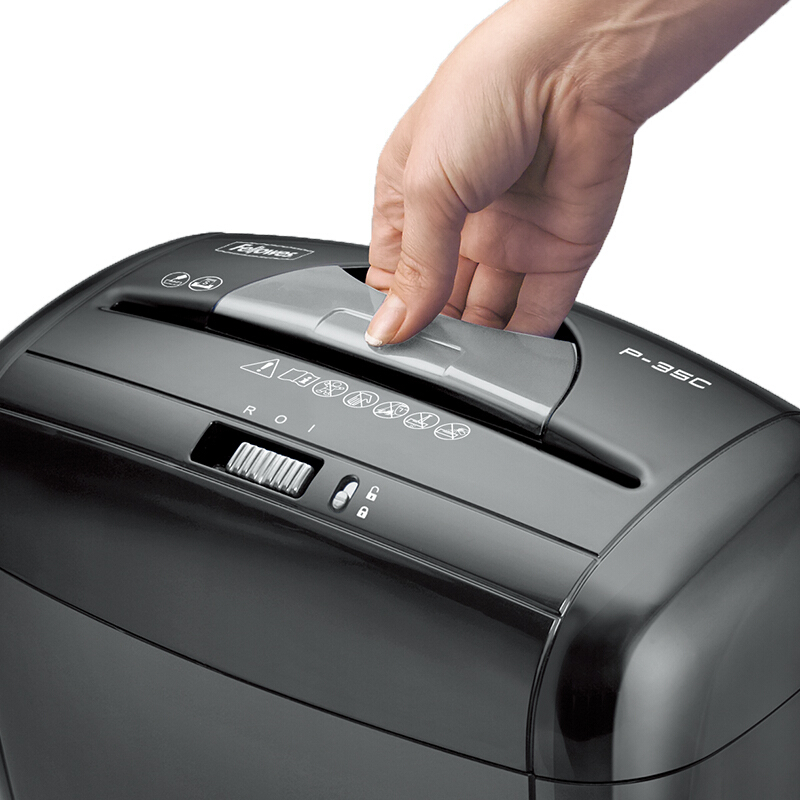 范羅士（Fellowes） P-35C 辦公家用小型碎紙機(jī)（單次碎紙5張/小巧實(shí)用）_http://bzsa.cn/img/sp/258/f0a55fcb-9d34-4572-b4c4-0917a6f4e4d9.jpg