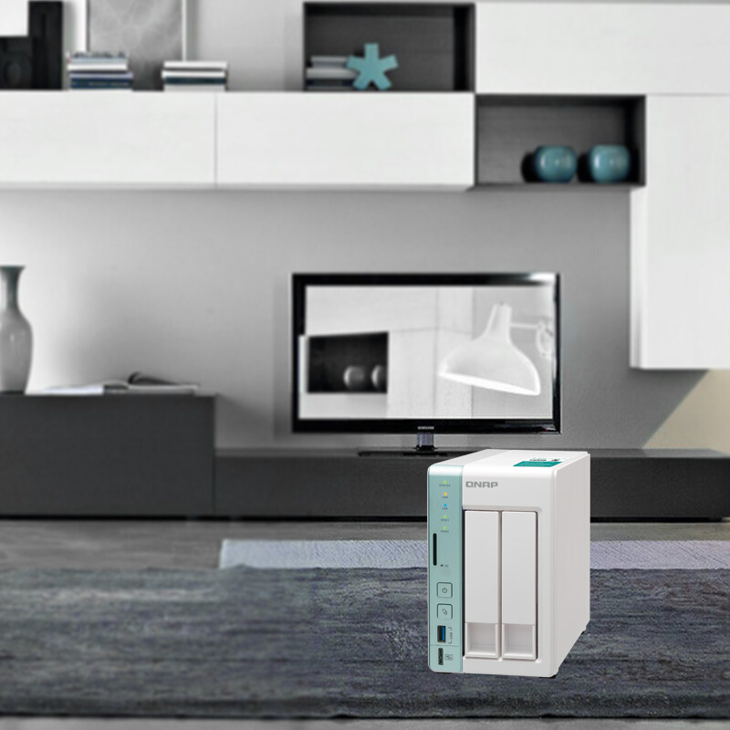 威聯(lián)通（QNAP） TS-251A -2G內(nèi)存 兩盤位網(wǎng)絡存儲器 雙核雙網(wǎng)卡 可USB直連 20T容量_http://bzsa.cn/img/sp/275/6cc6156b-5990-41e5-872c-d165b200a73d.jpg