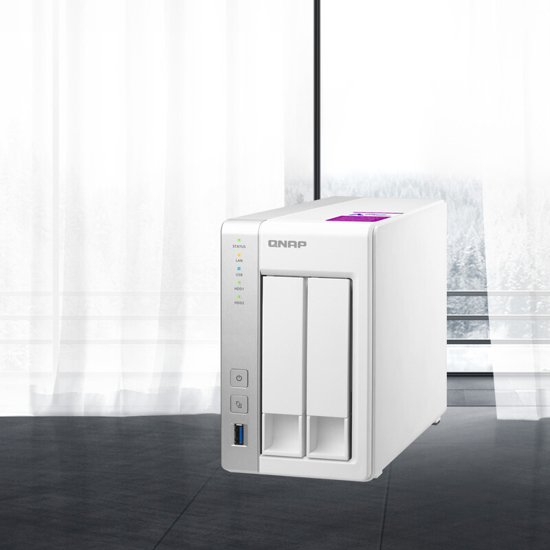 威聯(lián)通（QNAP） TS-231P2 1G內(nèi)存 四核心處理器 兩盤位NAS網(wǎng)絡(luò)存儲(chǔ)器雙網(wǎng)絡(luò)端口_http://bzsa.cn/img/sp/275/6f8c8526-7868-48cc-8cc2-9ac8fb185214.jpg