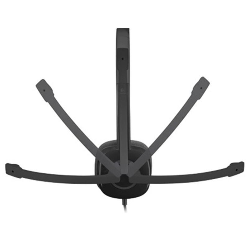 羅技（Logitech） H151 立體聲耳機(jī)麥克風(fēng) 黑色_http://bzsa.cn/img/sp/282/f17419f7-d905-4b4a-9db1-dd1cd9f57b03.jpg