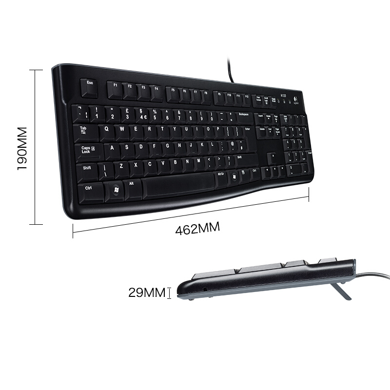 羅技（Logitech） K120 有線鍵盤（黑色） 1.5米線長_http://bzsa.cn/img/sp/283/2070c01f-97d4-4026-a952-8229381a7dc9.jpg
