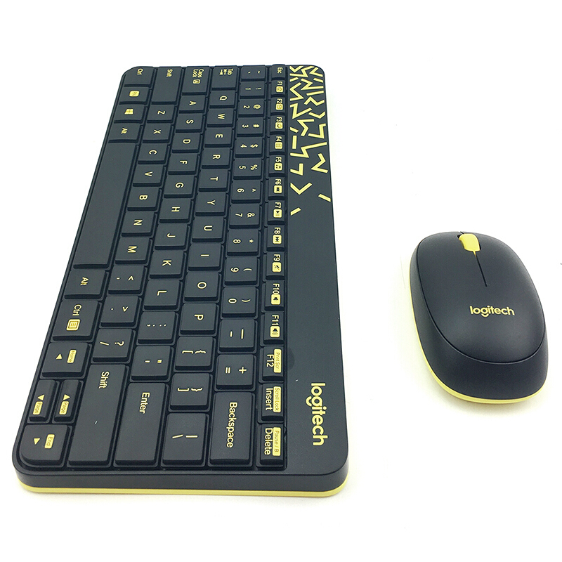羅技（Logitech） MK245 Nano 無線鍵鼠套裝 小鍵盤 (黑黃) _http://bzsa.cn/img/sp/283/2764707a-6192-4eff-8350-67fa6ee4c7b7.jpg