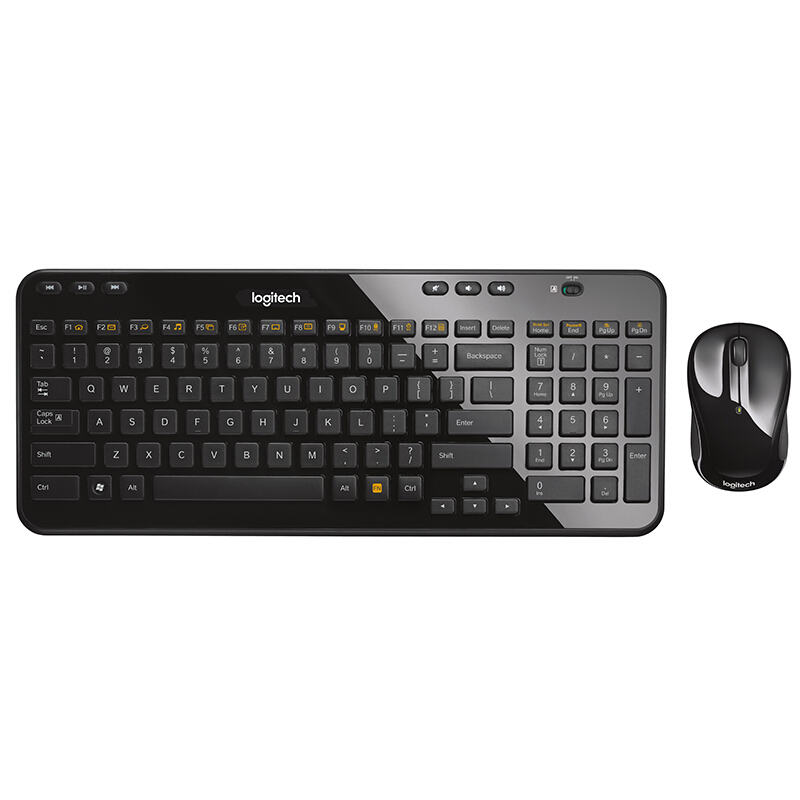 羅技（Logitech） MK365 無(wú)線鍵鼠套裝 巧克力鍵盤(pán)（黑色） 