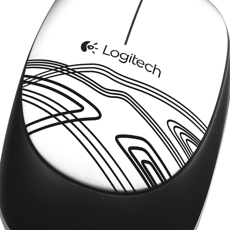 羅技（Logitech） M105 時尚多彩鼠標 左右手通用 (清新白) _http://bzsa.cn/img/sp/284/c0f9d5b6-9908-4bf9-9ac2-b4301e91d8e9.jpg