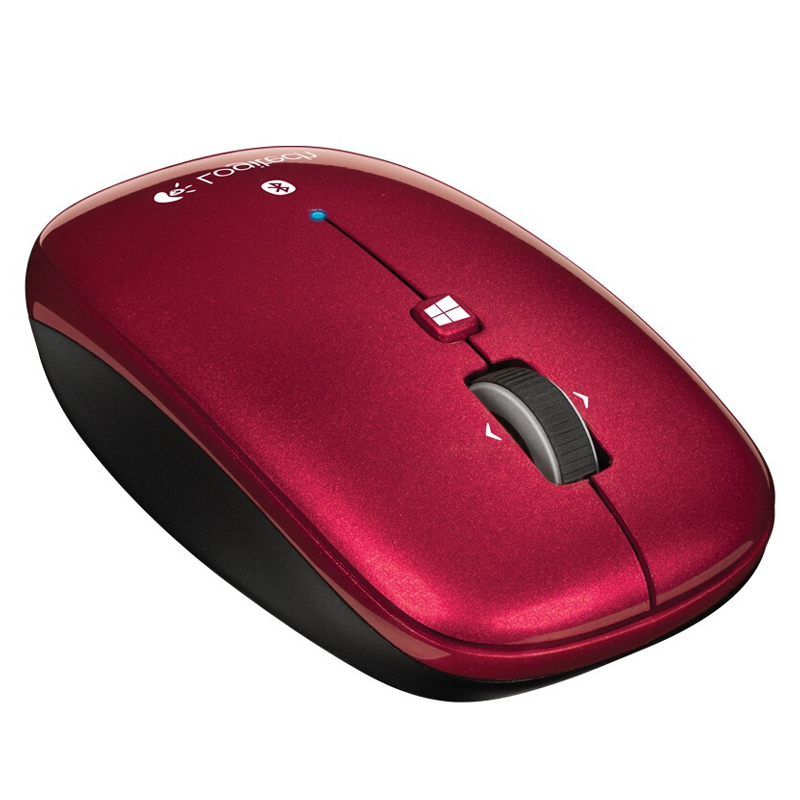 羅技（Logitech） M557/558 多平臺連接藍牙無線鼠標(biāo) (紅色) _http://bzsa.cn/img/sp/284/d218e318-962e-4dd1-be1b-3ede0f1bea7f.jpg