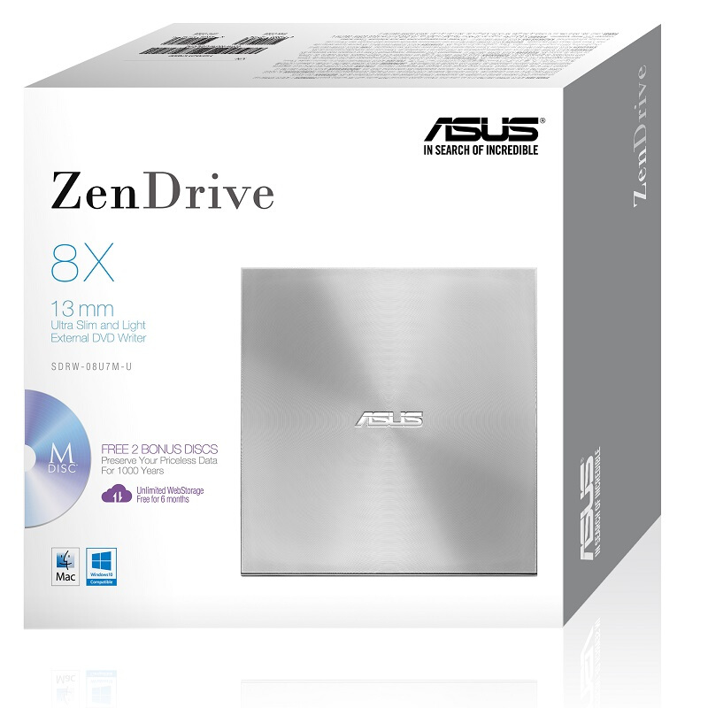 華碩（ASUS） SDRW-08U7M-U 8倍速 USB2.0 外置DVD刻錄機 移動光驅(qū) 銀色(兼容蘋果系統(tǒng))_http://bzsa.cn/img/sp/290/84e60acc-af62-477f-a078-84b6d94263b9.jpg